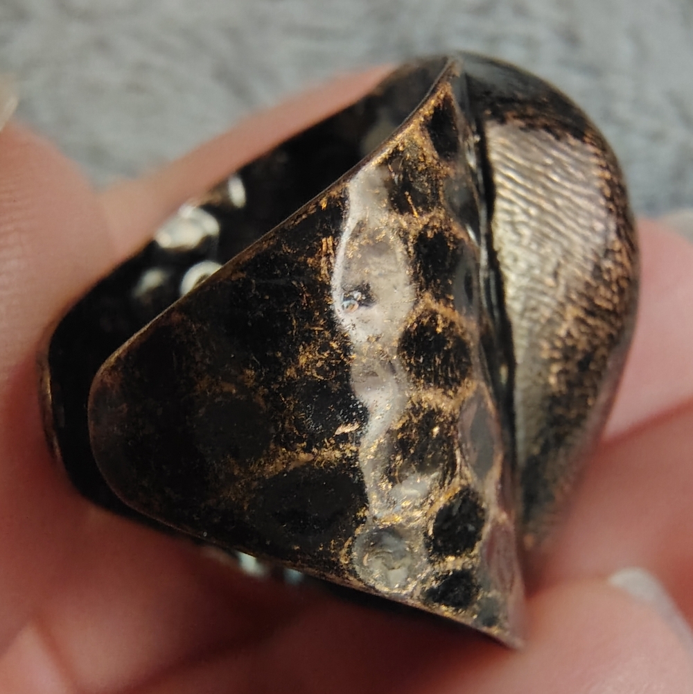 Blue Labradorite Statement Ring - Picture 5 of 7